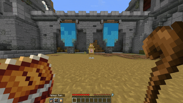 Switching spells animation