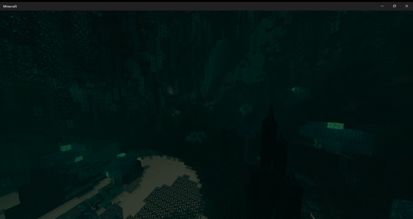 Deep Dark Blocks and Plants