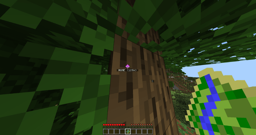 Waypoints visible through blocks