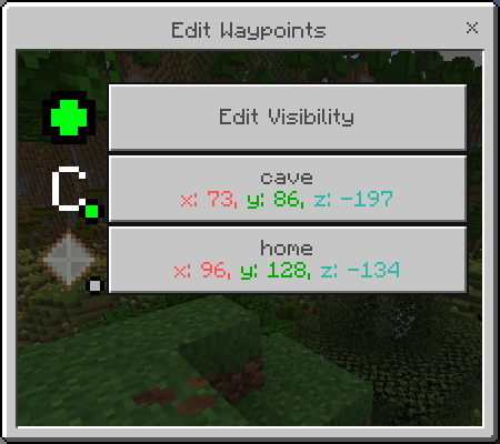 Disabled waypoint indicator