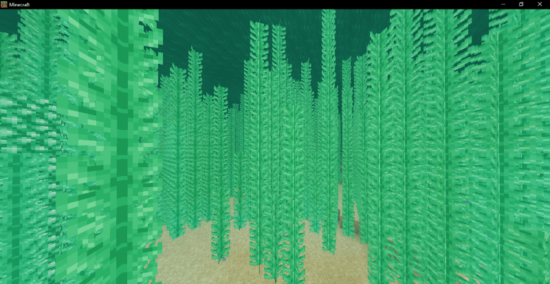 Glowing Ocean sea glowstone