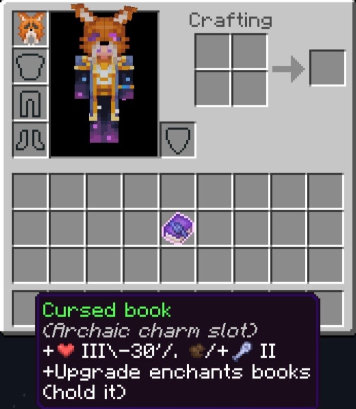 Item tooltip with descriptions