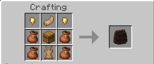 Large Backpack Crafting Recipe