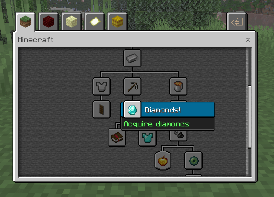 Bedrock Advancements — screenshot 1