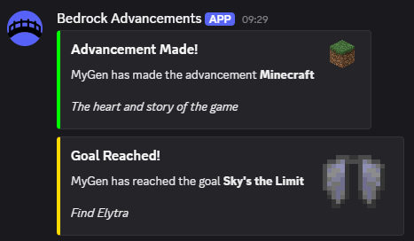 Bedrock Advancements — screenshot 1