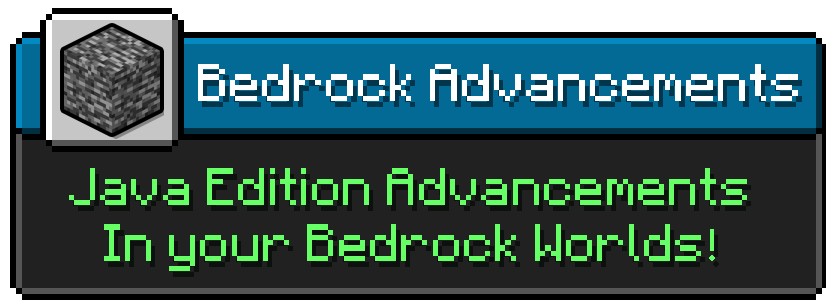 Bedrock Advancements — screenshot 1
