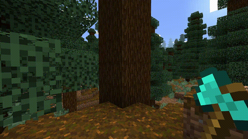 Tree Capitator in action