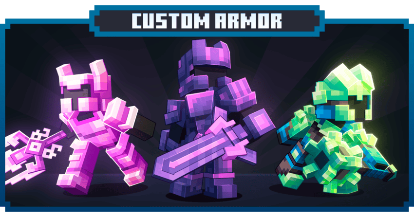 New weapons and armor