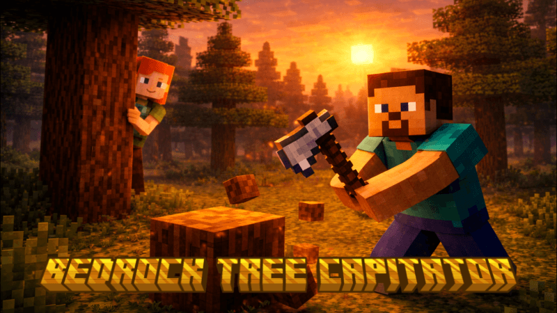 bedrock tree capitator — screenshot 1