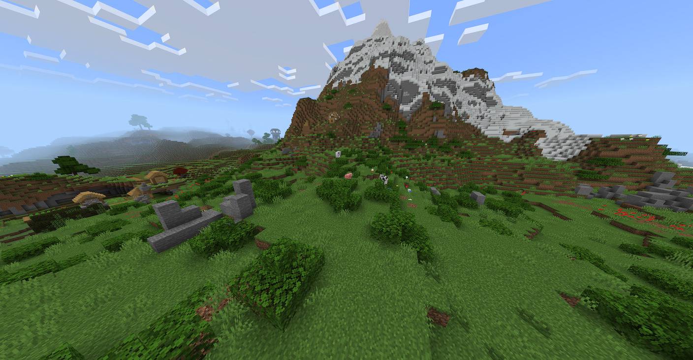 Structures and world features.