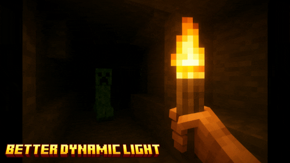 Dynamic torch lighting effect