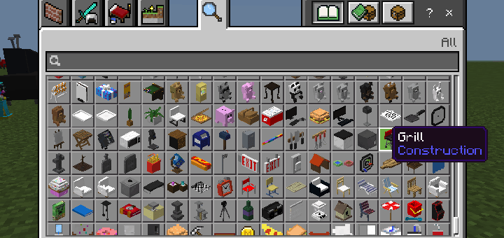 Creative inventory furniture selection