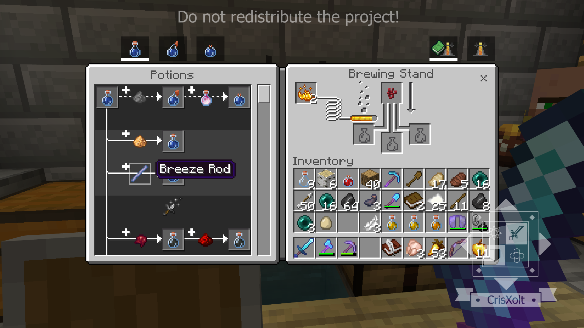 Brewing Guide UI in Classic UI