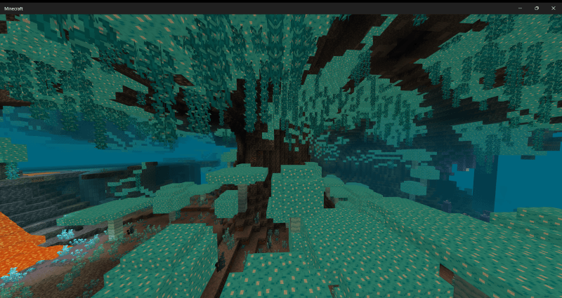 Glowing Mushroom Caves
