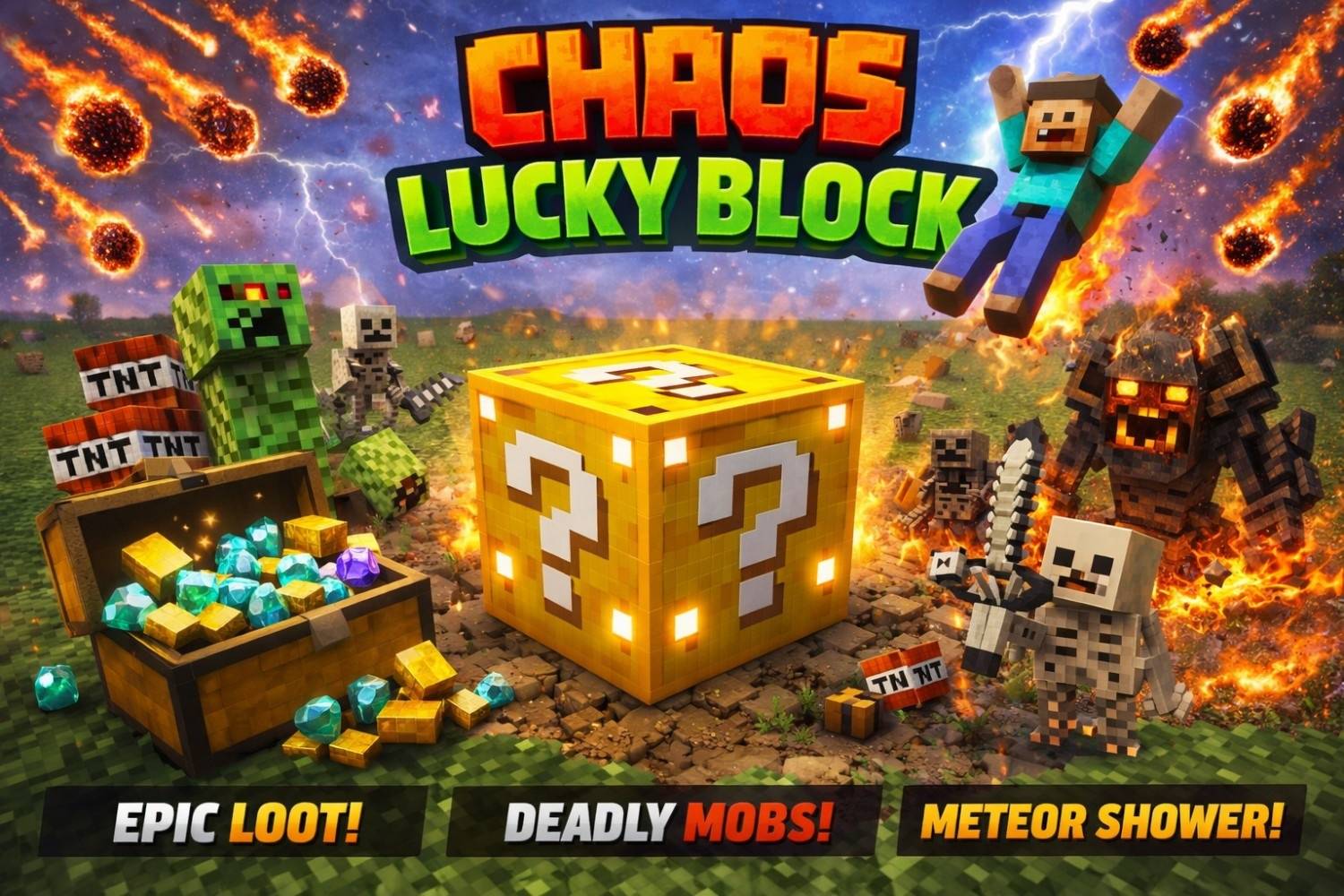 Chaos Lucky Block — screenshot 1