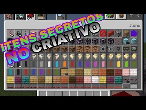 Cheats and secret items in the creative menu — screenshot 1