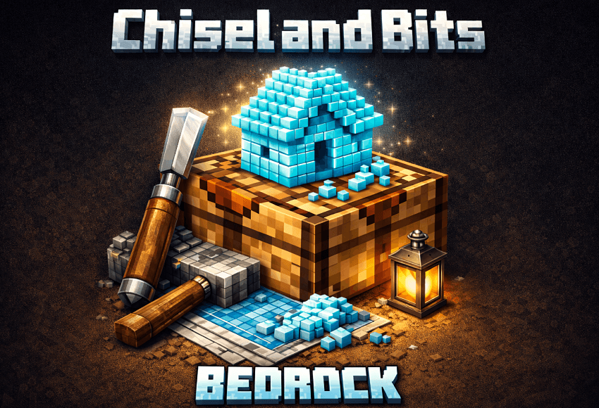 Chisel And Bits Bedrock — screenshot 1