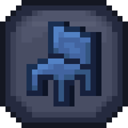 Furniture and foliage decoration