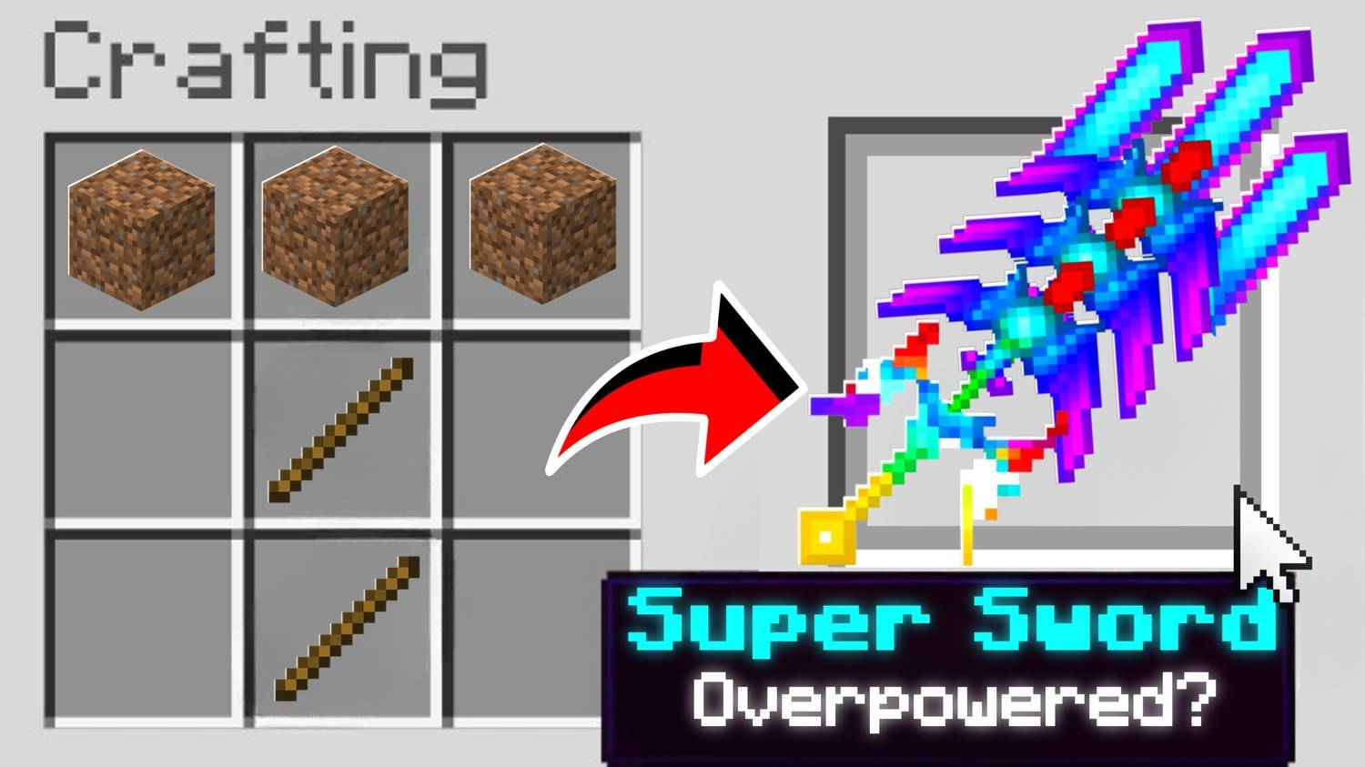 Craftable Super OP Tools!
