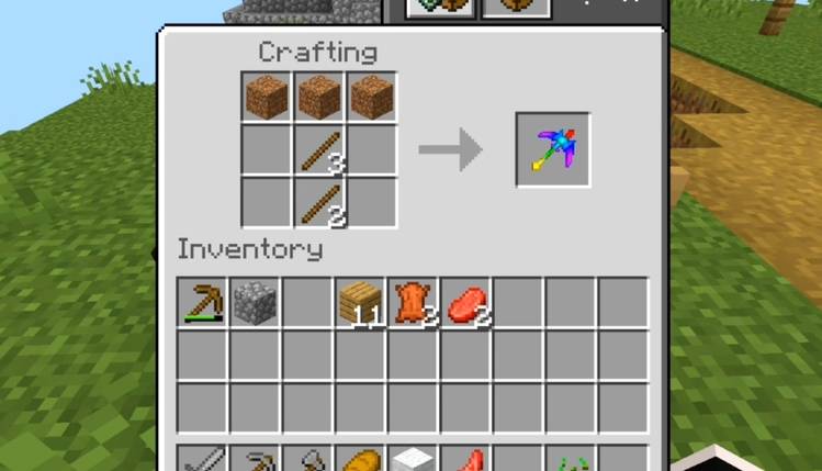 Super Pickaxe crafting recipe