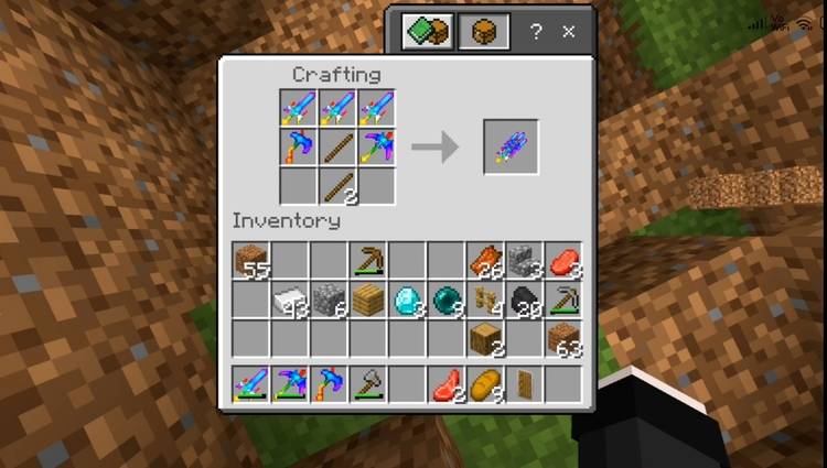 Unknown Mega Super Sword crafting recipe