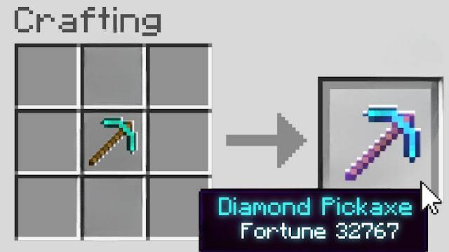 Crafting Gives 32767 Enchantments!