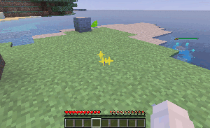 Collecting dropped items in the world