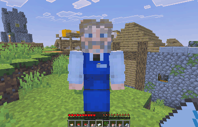 Poké-Mart Clerk in village