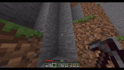 Vein Miner in action