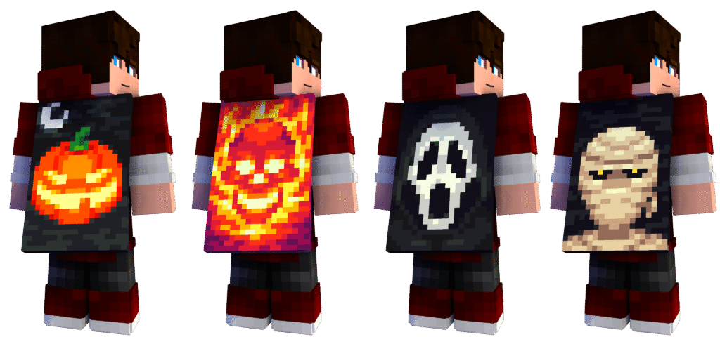 Halloween-themed custom capes