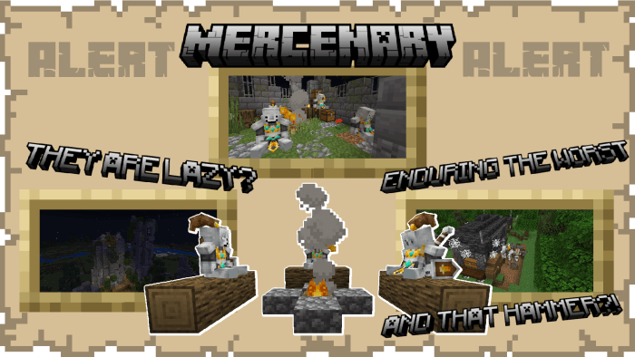 Mercenary armed mob