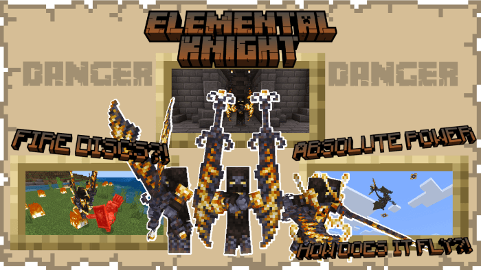 Elemental Knight boss mob