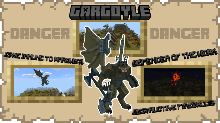 Gargoyle miniboss mob