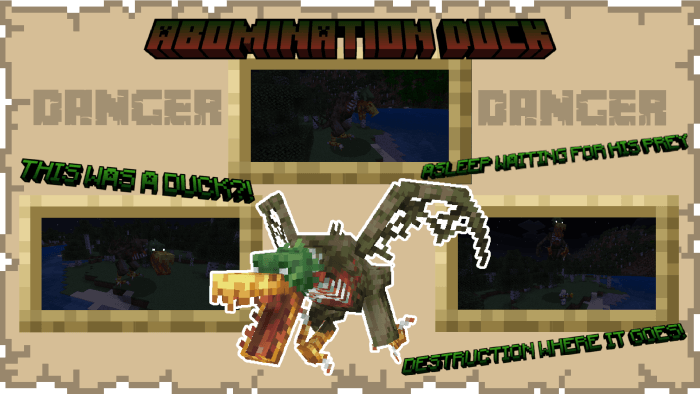 Abomination Duck mutant mob