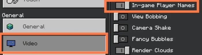 Health bar positioned above entity hitbox
