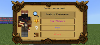 Help menu accessed by Scroll