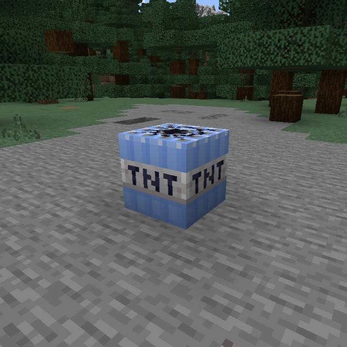 Ice TNT block