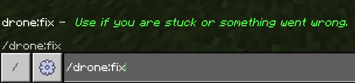 Using /drone:fix command