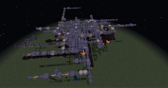 Example of a large randomized dungeon