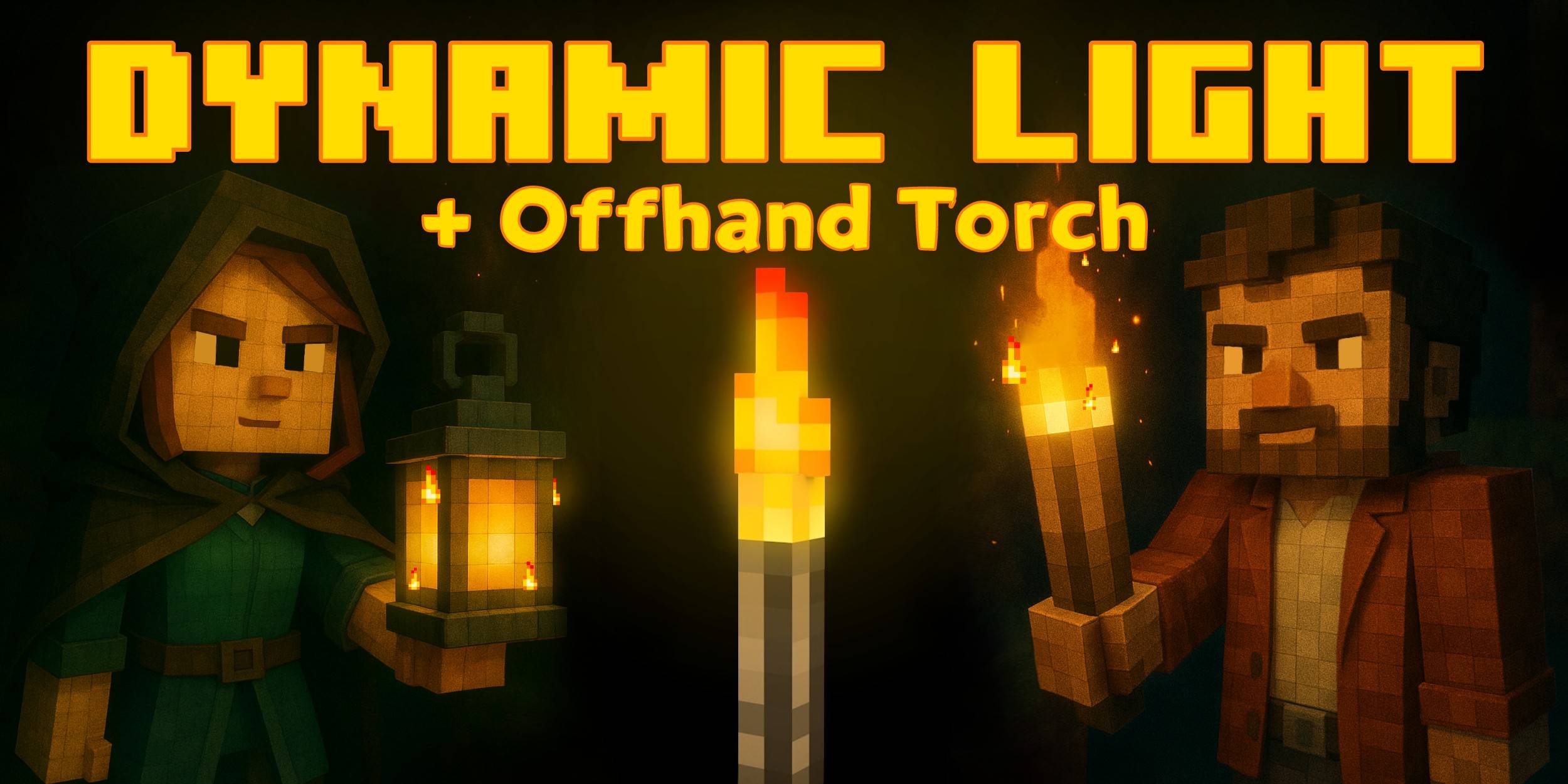 Dynamic Light + Offhand Torch — screenshot 1