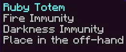 Ruby Totem