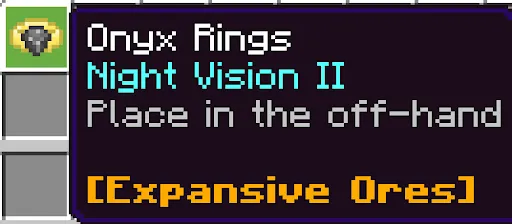 Onyx Ring Description