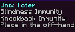 Onyx Totem