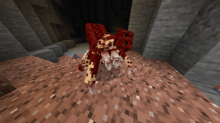 Infected Spider attacking.