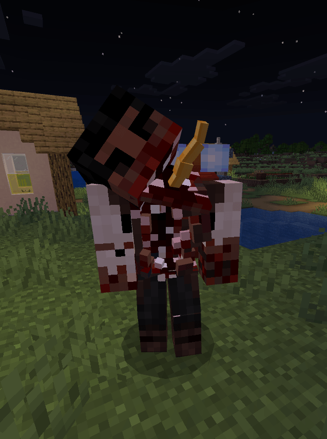 Infected Survivor carrying backpack.