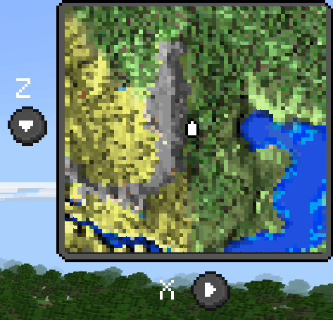 Minimap high scale view