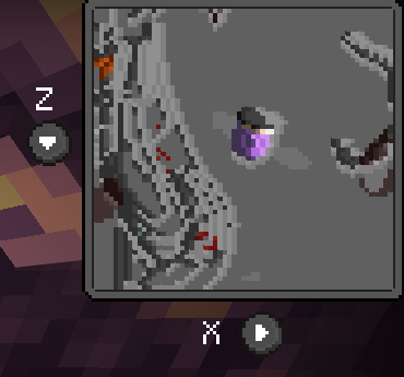 Cave mode display examples