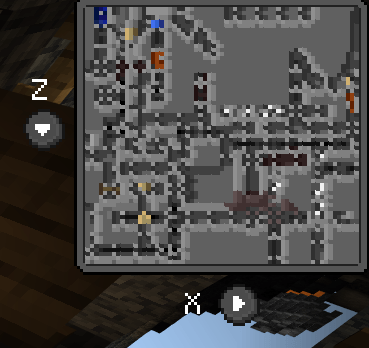 Cave mode display examples