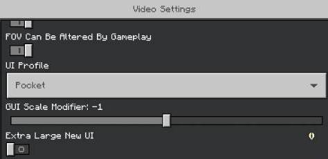 UI demonstration of fast craft and loot buttons