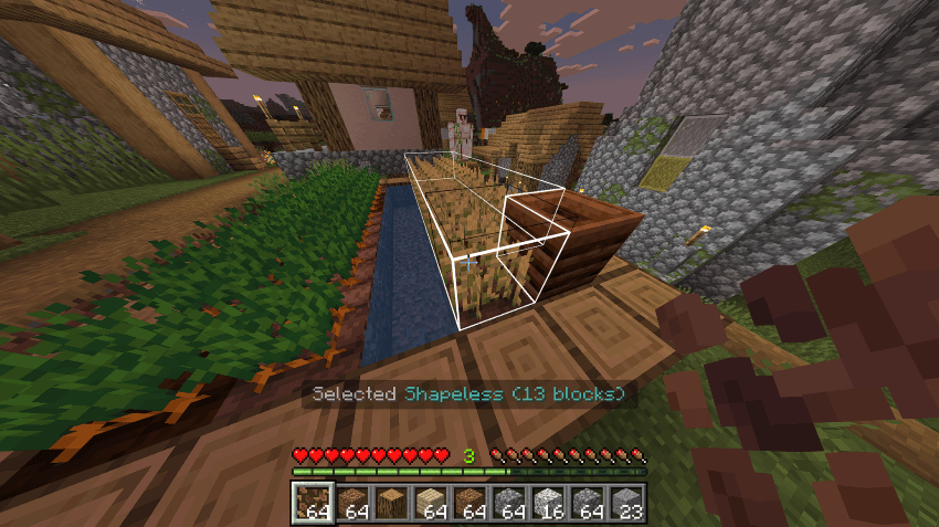 Screenshot showing mining preview